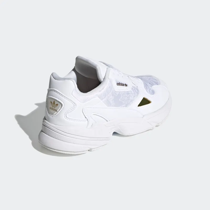 Adidas Falcon ‘White’ Footwear White/Footwear White/Gold Metallic (EG5161)