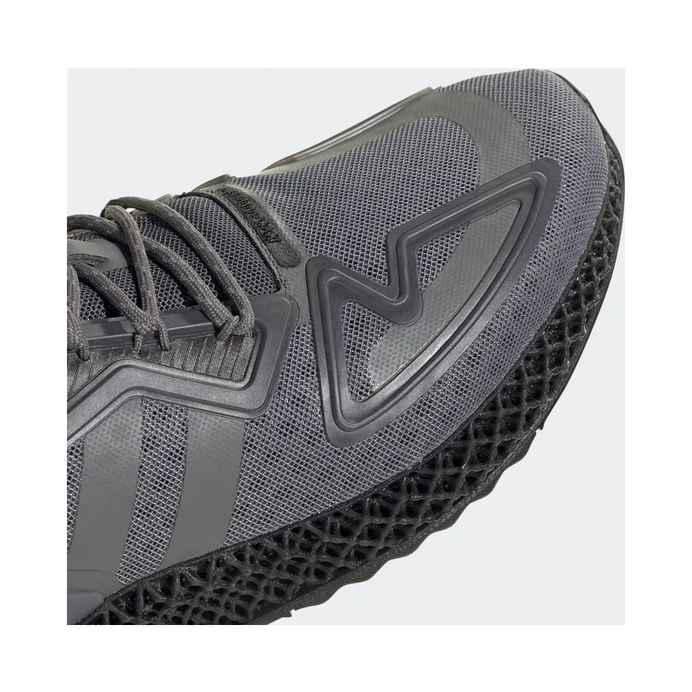 Adidas ZX 2K 4D Grey Four / Core Black / Solar Orange (FY9089)