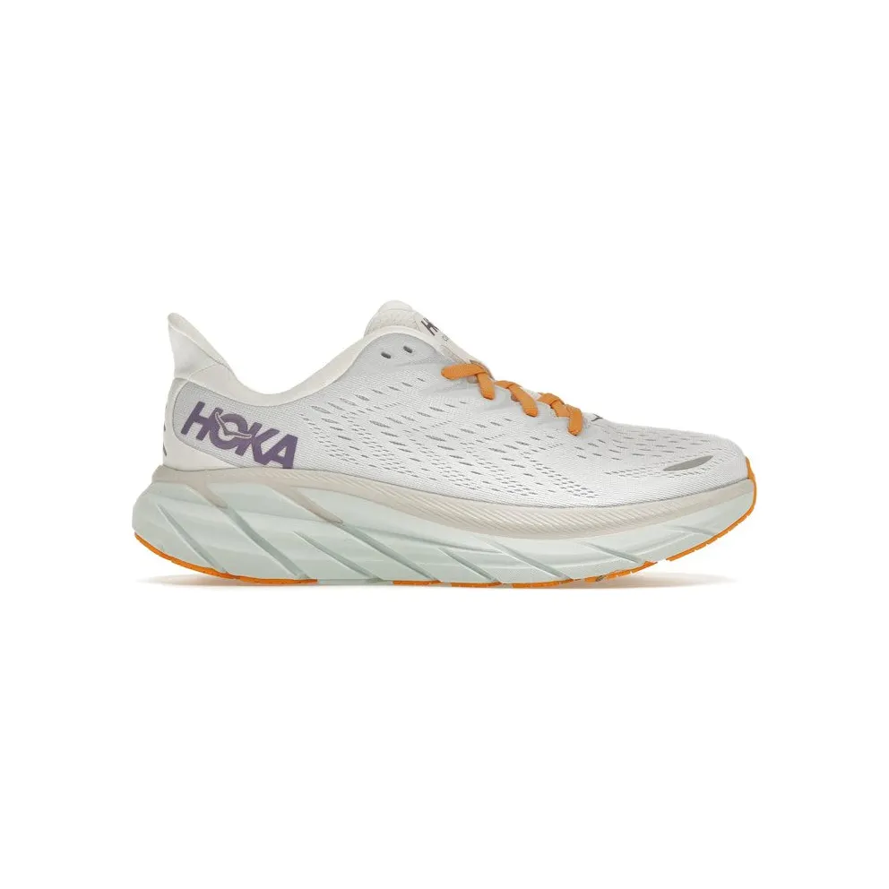 Hoka One Clifton 8 Blanc De Blanc Purple Seafoam (1119394-BDBW)