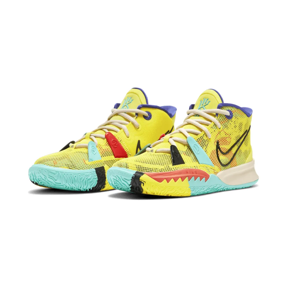Nike Kyrie 7 1 World 1 People Electric Yellow (GS) (CT4080-700)