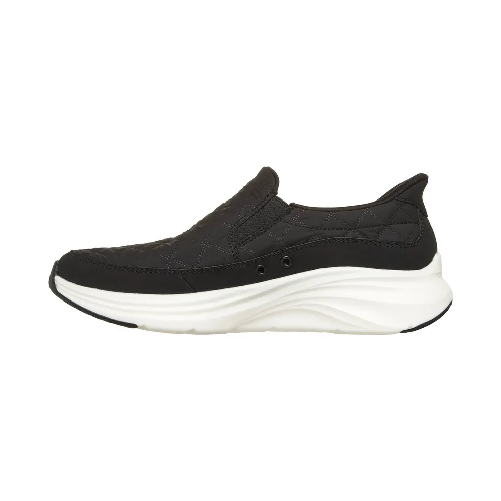 Skechers Slip-ins: Contour Foam “Cozy Fit Nordain Sneaker Black” (232620BLK)