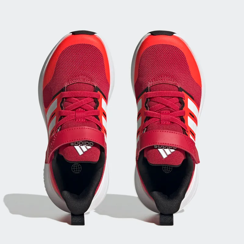 Adidas FortaRun 2.0 Cloudfoam Elastic Lace Top Strap Better Scarlet / Cloud White / Solar Red (HP5445)