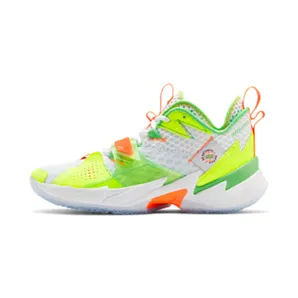Jordan Why Not Zer0.3 ‘Splash Zone’ “White / Volt / Total Orange / Rage Green” (CZ3616-100)