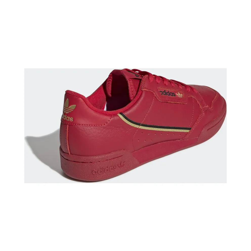 adidas Continental 80 Scarlet Scarlet/Gold Metallic/Core Black (EE4144)