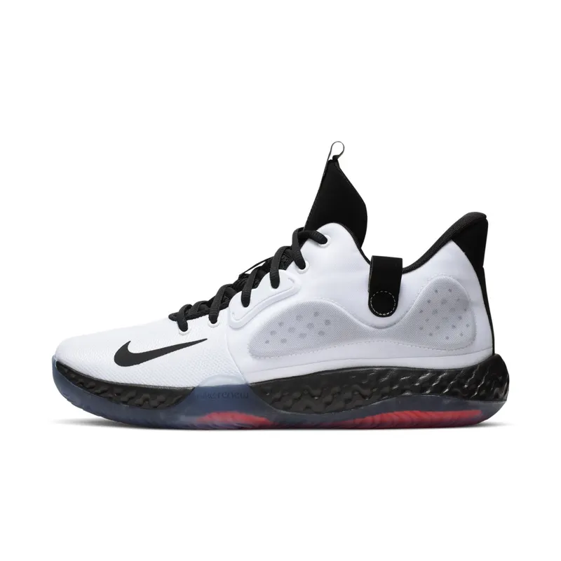 Nike KD Trey 5 VII White Bright Crimson Black White/Wolf Grey-Bright Crimson-Black (AT1200-100)
