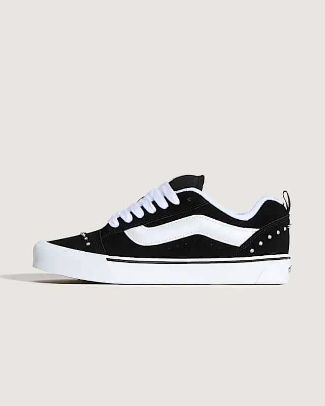 Vans Knu Skool Rhinestone Studs Black White (VN000D75Y28)