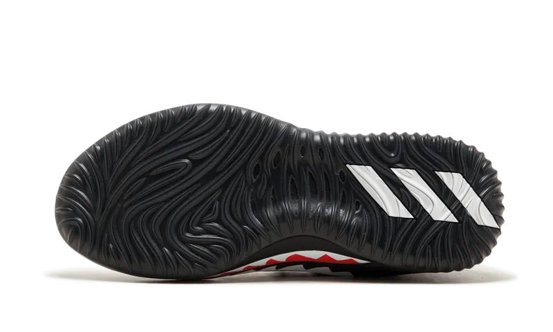 Adidas DAME4 Bape “Red Shark ABC Camo” (AP9976)