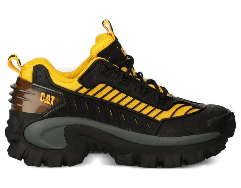 caterpillar Sneakers met vlakken en lus – Zwart (P111427)