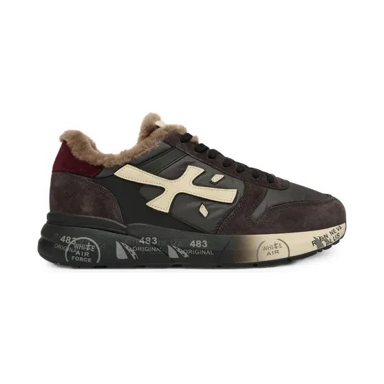 Premiata Mick shearling-lined “Brown” (MICKVAR7719M)