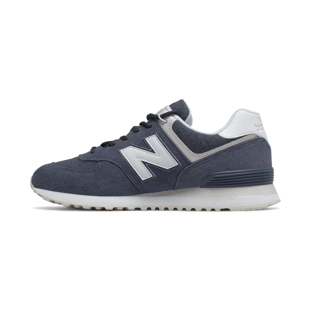 New Balance 574 Fleece Navy Navy/White (ML574SPZ)