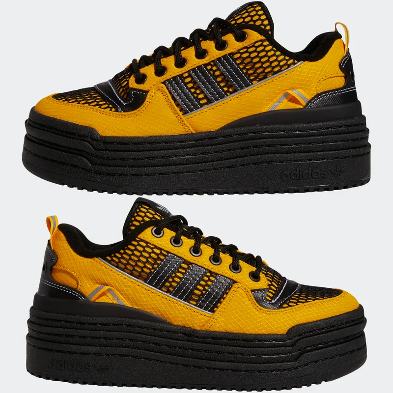 Adidas Triple Platforum Low Crew Yellow / Core Black / Silver Metallic (GY9608)
