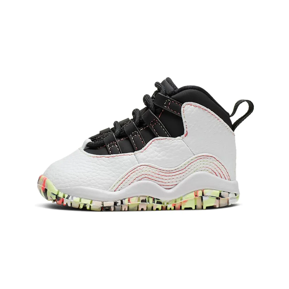 Jordan 10 Retro White Barely Volt Ember Glow (TD) White/Barely Volt-Black-Ember Glow (BV1845-176)