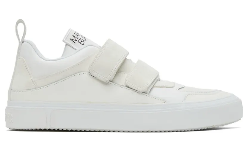 Marcelo Burlon County of Milan Leather Strap Logo “White” (CMIA095F21LEA0010100)