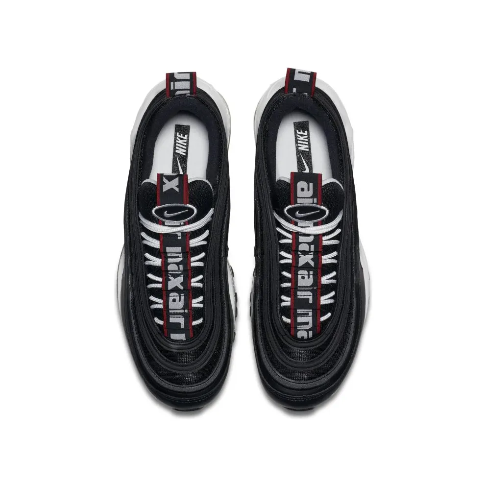 Nike Air Max 97 Overbranding Black Black/White-Varsity Red (312834-008)