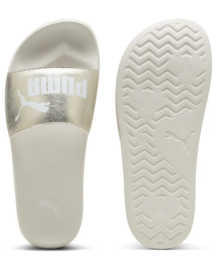 Puma Leadcat 2.0 Metallic Whisper sandalen “Puma Gold / Puma White / Warm White” (404847_01)