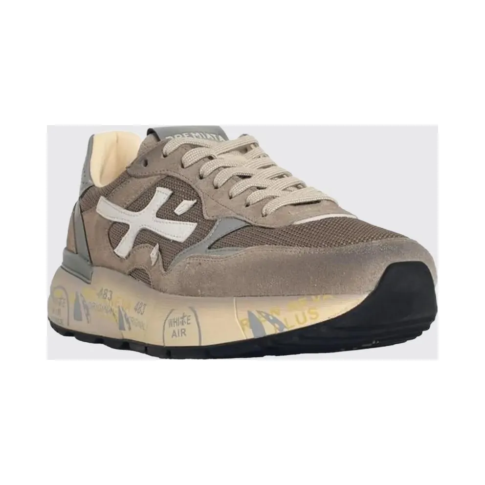 Premiata Mick Suede and Nylon Brown (MICK8118)