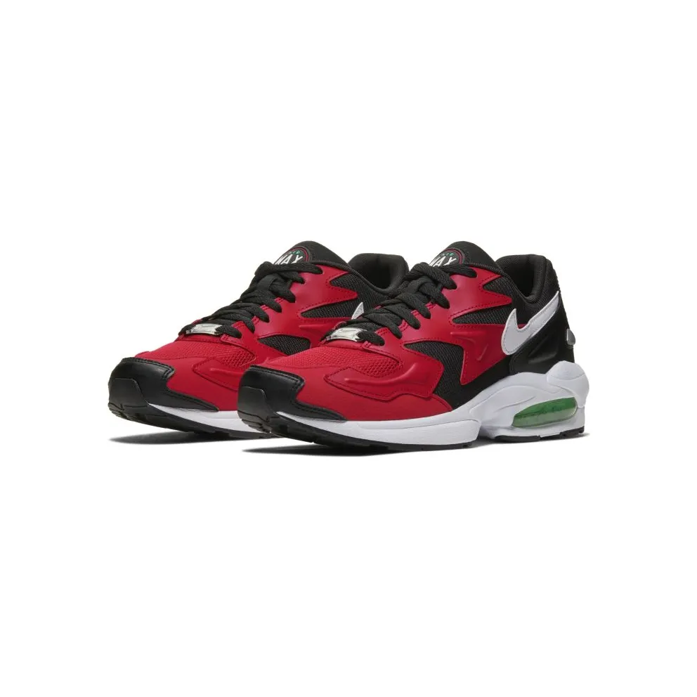 Nike Air Max 2 Light Black Red Electro Green Black/University Red-Electro Green-White (AO1741-003)