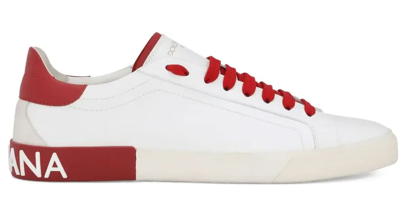Dolce & Gabbana Portofino low-top sneakers – Wit (CS2203AM779)