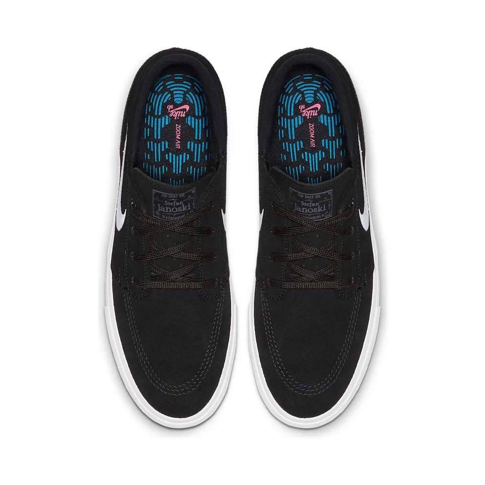 Nike SB Zoom Stefan Janoski RM Black Black Thunder Grey Gum Light Brown White (AQ7475-001)