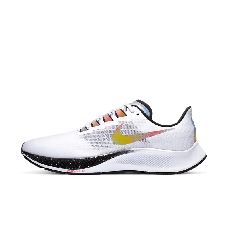 Nike Air Zoom Pegasus 37 White Multi-Color Crimson (CZ7864-100)