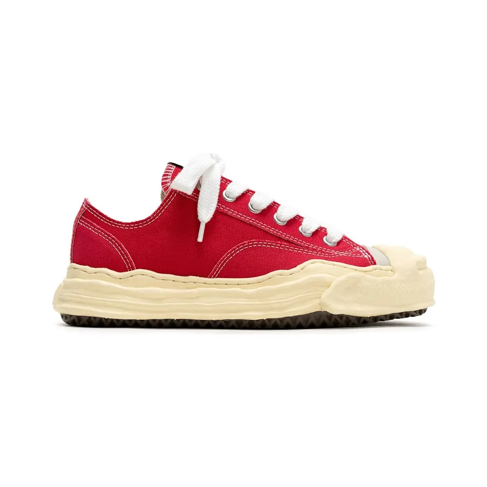 Maison Mihara Yasuhiro Hank VL OG Sole Canvas Low Red (A09FW734-RED)