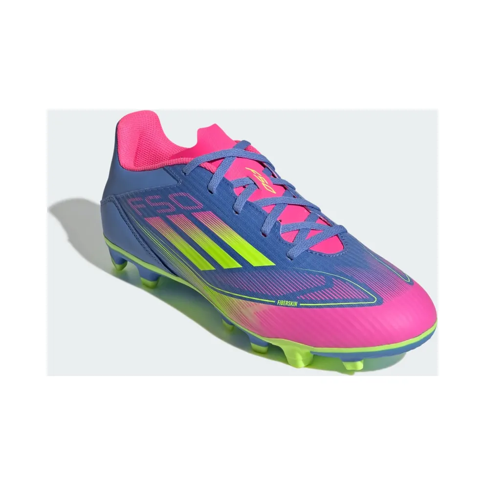 adidas F50 Club FG/MG Blue Fusion Lucid Lemon Lucid Pink (IE1245)