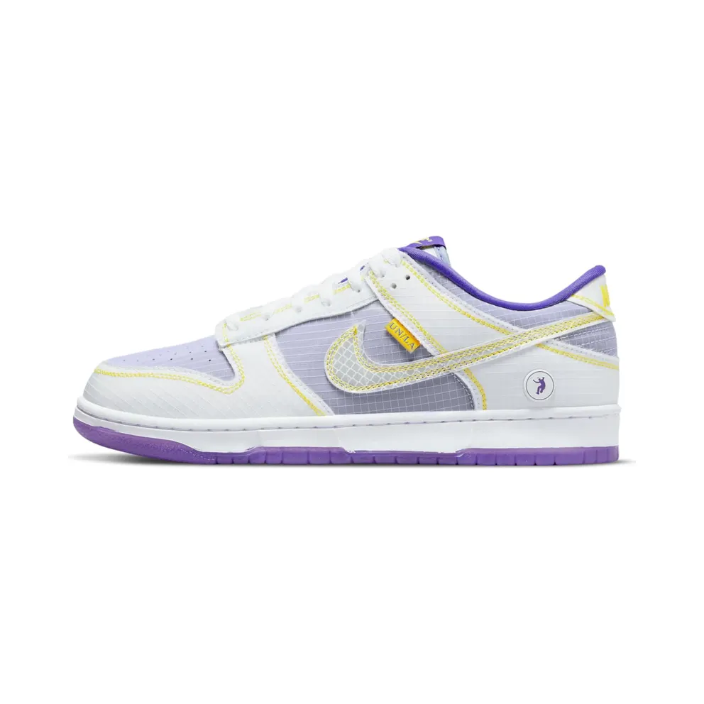 Nike Dunk Low Union Passport Pack Court Purple – “Grey / Purple / Yellow” (DJ9649-500)