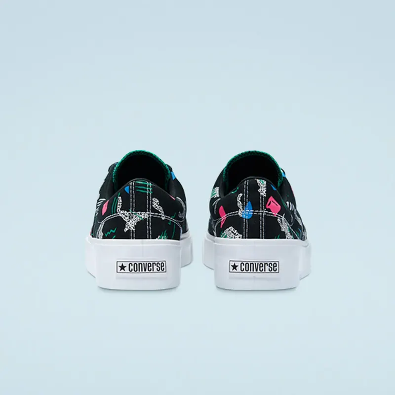 Converse Archive Print Skidgrip CVO Low Top Black/court Green/White (170725C)