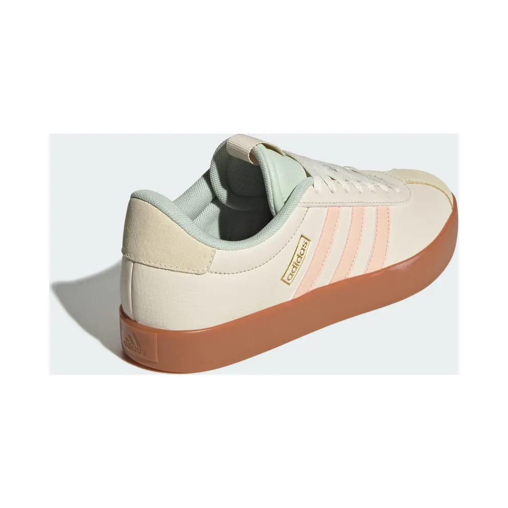 Adidas VL Court 3.0 Wonder White / Powder Coral / Linen Green (JP5348)