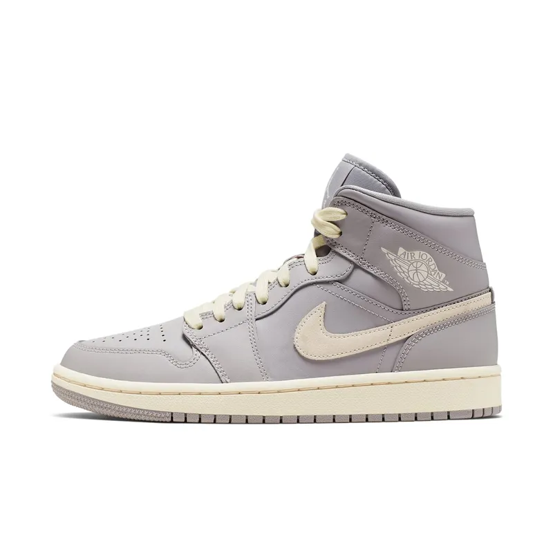Jordan 1 Mid Atmosphere Grey Pale Ivory (W) Atmosphere Grey/Pale Ivory (CD7240-002)