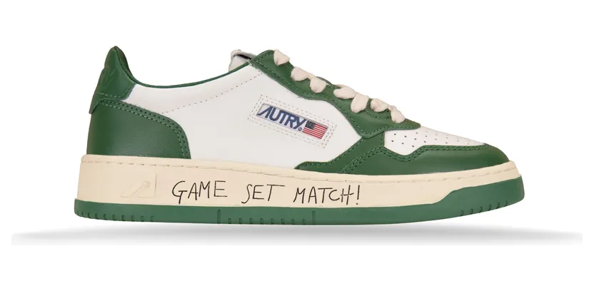 Autry Medialist “White/Green” (AULW BH04)