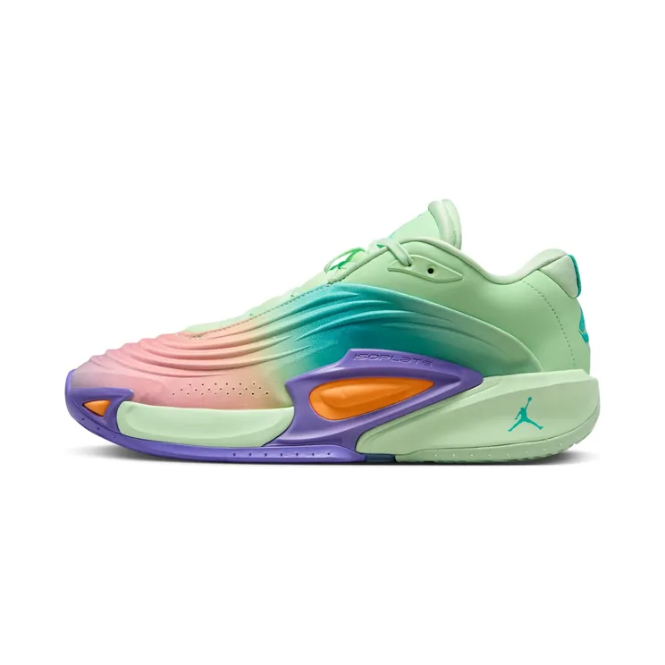 Jordan Luka 3 Blurred Vision “Vapour Green / Cone / Psychic Purple / Hyper Jade” (HQ4255-300)