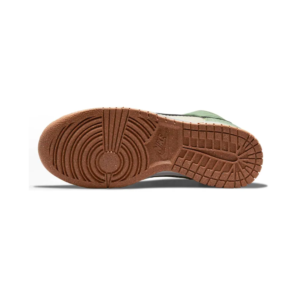 Nike Dunk High Toasty – “Summit White / Black / Oil Green / Rattan” (DN9909-100)