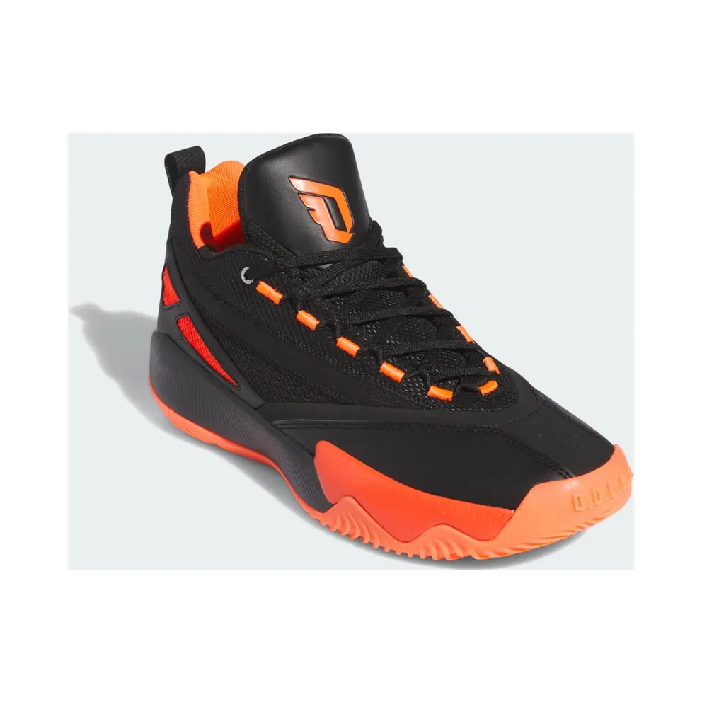 Adidas Dame Certified 2 Low “Core Black Solar Red Silver Metallic” (IE7791)