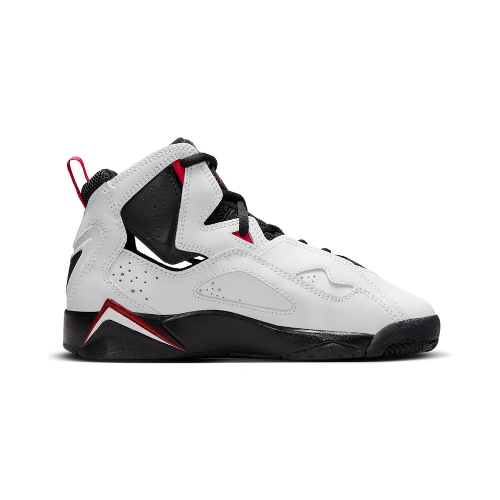 Jordan True Flight White Varsity Red Black (343795-100)