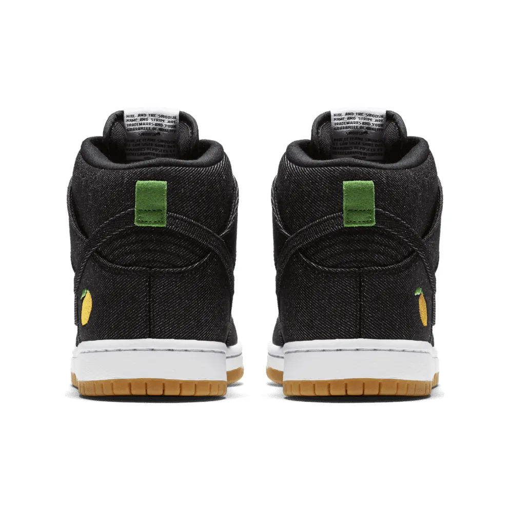 Nike SB Dunk High Momofuku Black/White-Laser Orange-Black (881758-071)