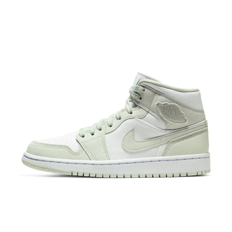 Air Jordan Womens Nike AJ I 1 Mid ‘Spruce Aura’ (2020) (CV5280-103)