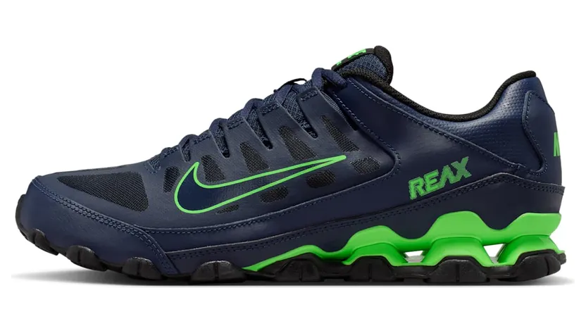 Nike Reax 8 Obsidian / Black / Green Strike (621716-407)