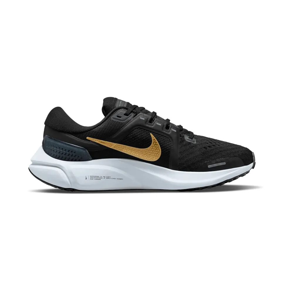 Nike Air Zoom Vomero 16 Black Metallic Gold Coin (W) “Black / Dark Smoke Grey / Pure Platinum / Metallic Gold Coin” (DA7698-003)
