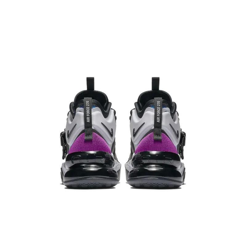 Nike Air Force 270 White Black Lyon Blue (GS) White/Black-Lyon Blue (AJ8208-102)