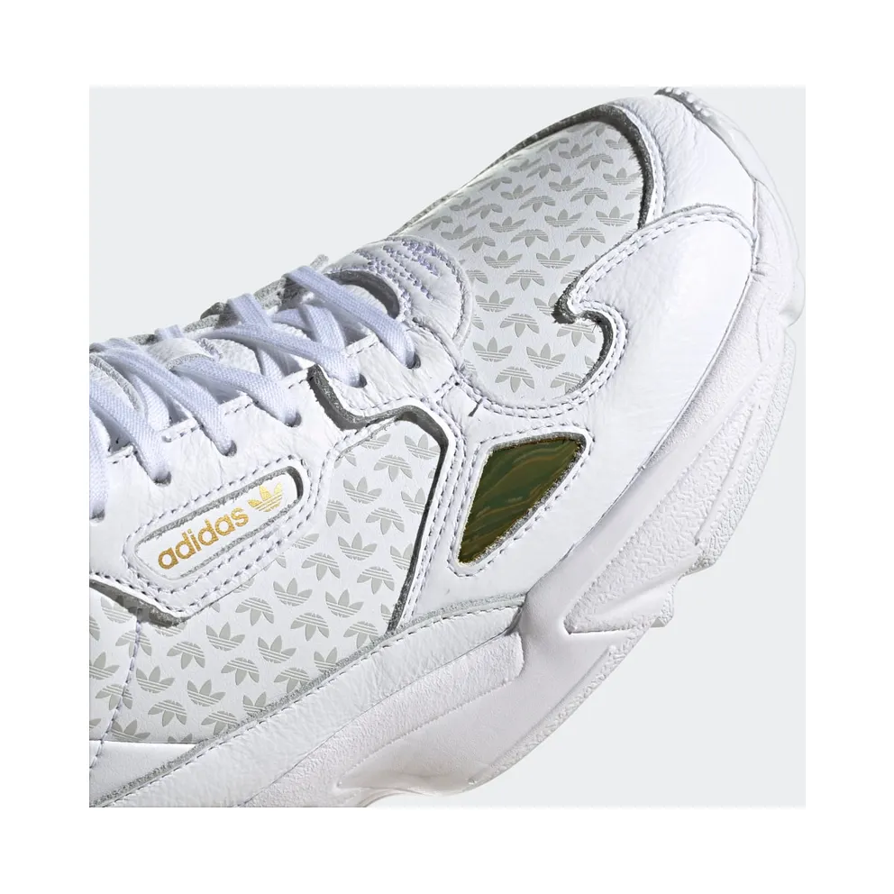 adidas Falcon Cloud White / Grey One / Gold Metallic (FV8257)