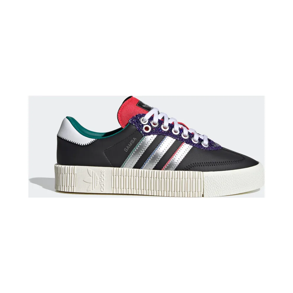 adidas SAMBAROSE Schuh Core Black / Silver Metallic / Off White (FW9617)