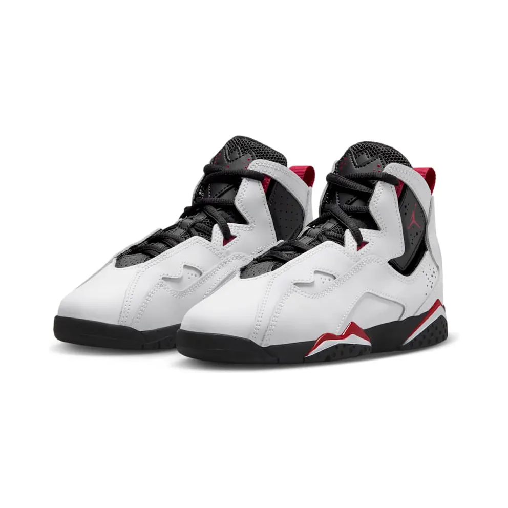 Jordan True Flight PS “White-Black-Varsity Red” (343796-100)