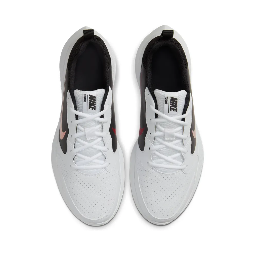 Nike Todos RN “White / Black / University Red” (BQ3198-101)