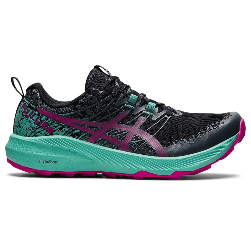 Asics Fuji Lite 2 Black/Fuchsia Red (1012B066.002)