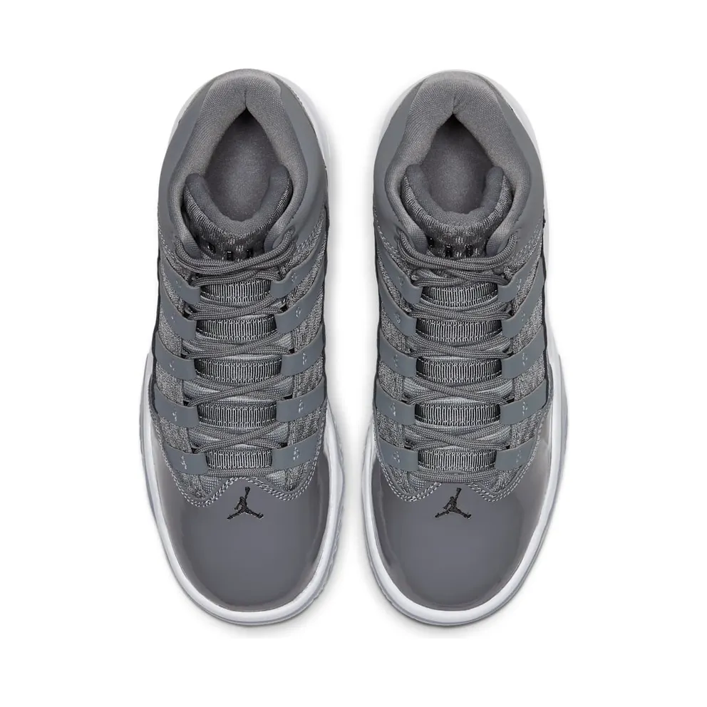 Air Jordan Max Aura GS ‘Cool Grey’ “Cool Grey / White / Clear / Black” (AQ9214-010)
