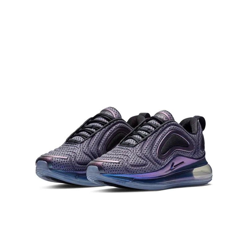 Nike Air Max 720 Northern Lights Night (GS) Metallic Silver/Metallic Silver-Black (AQ3196-002)