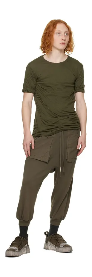 Boris Bidjan Saberi Khaki Bamba 2.1 Sneaker WEHR GRÜN (328-BAMBA 2.1) (5)