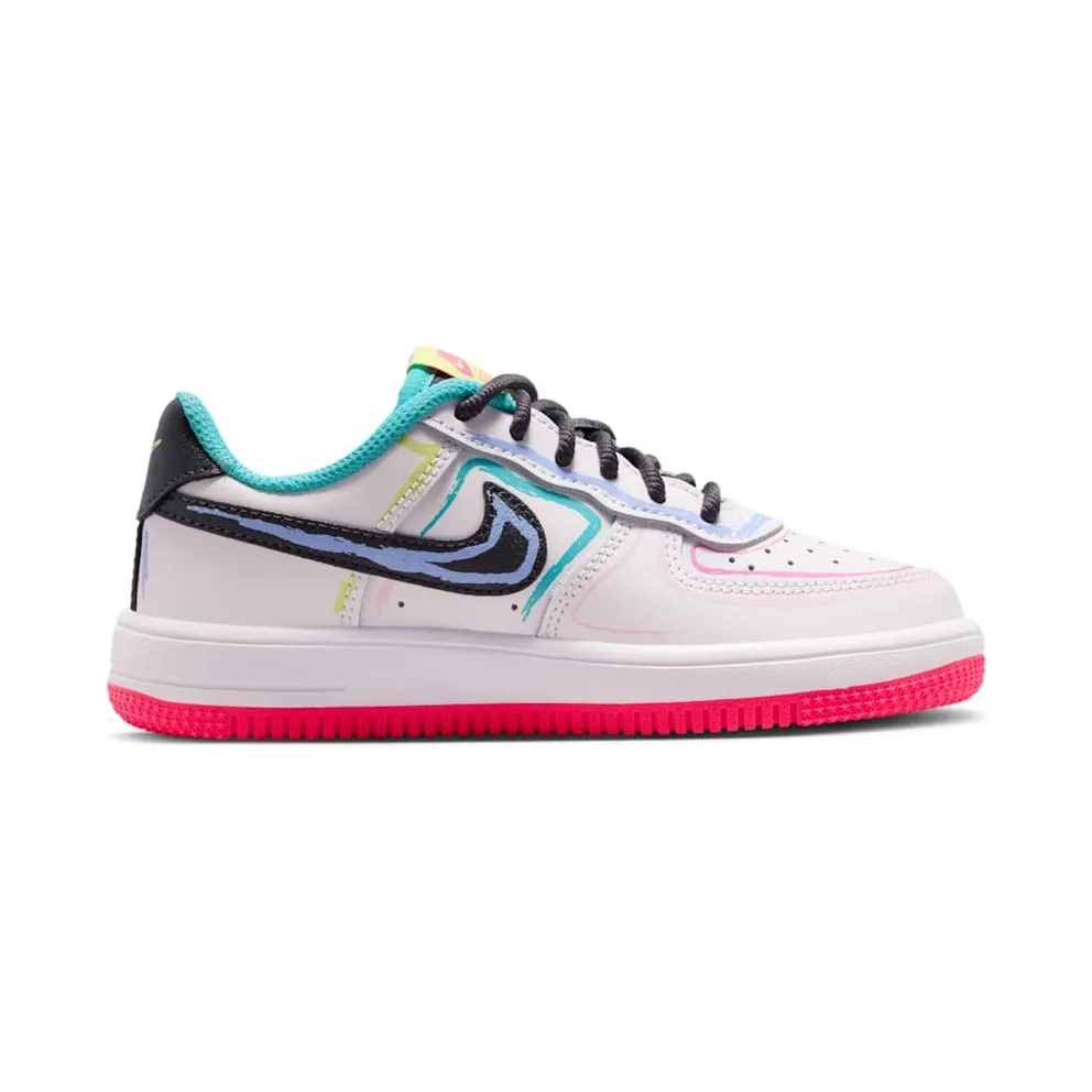 Nike Force 1 Low PS “White Hyper Pink Dusty Cactus” (IR1821-100)