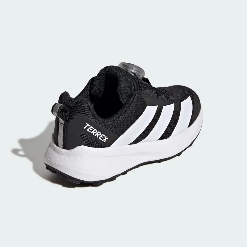 Adidas Terrex Agravic BOA Trail Running Shoes Core Black / Cloud White / Semi Impact Orange (JR6632)